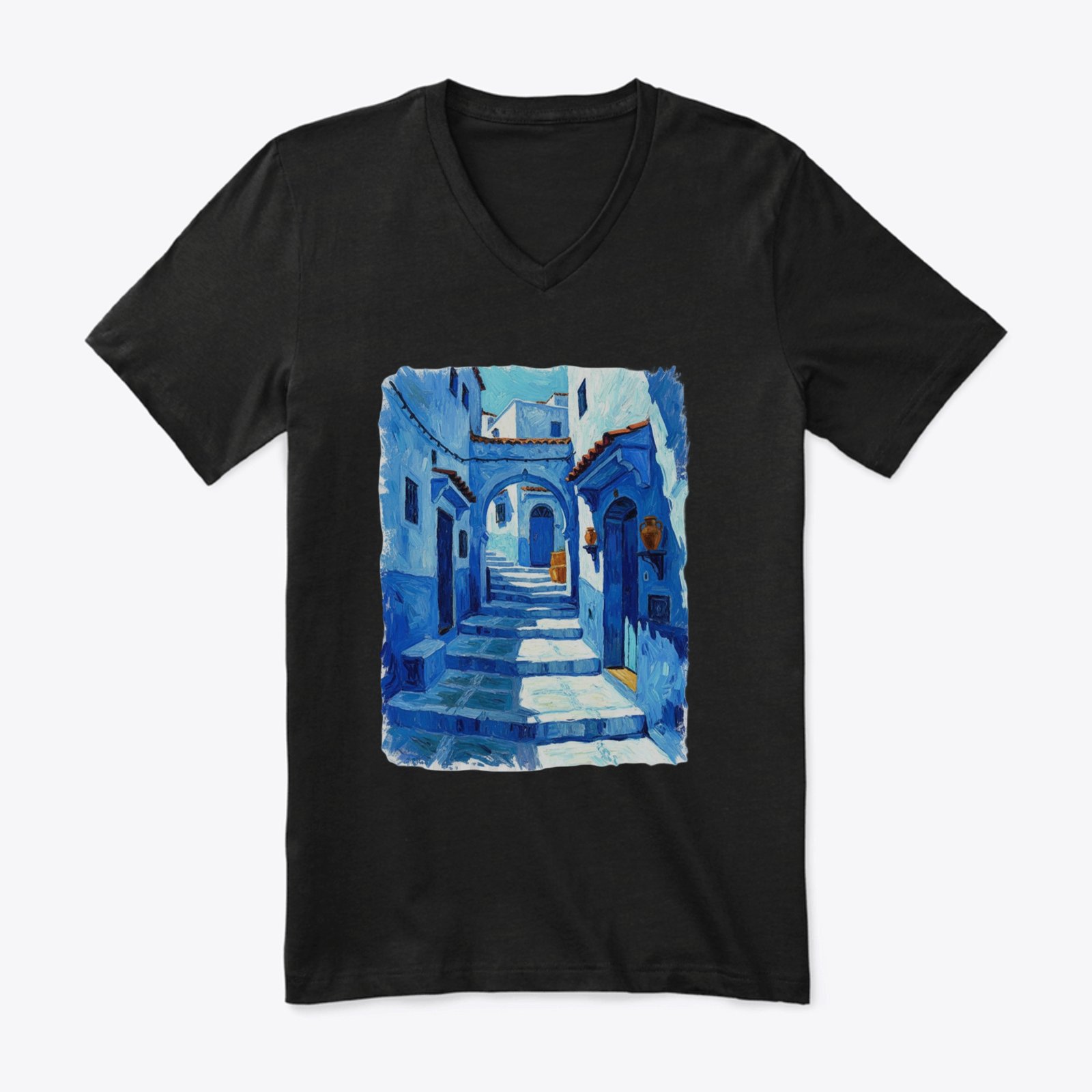 Women's V-Neck T-Shirt – Image 2