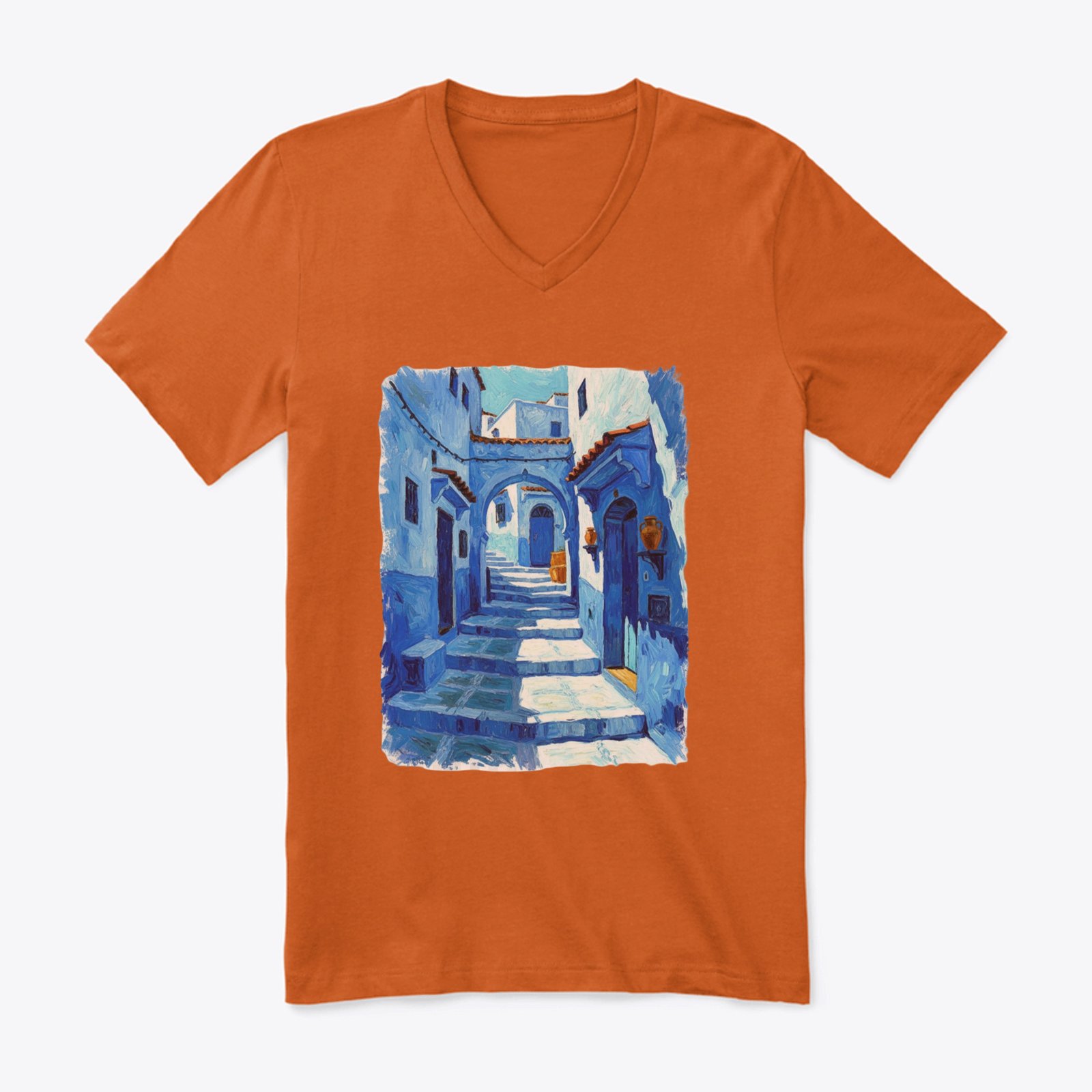 Women's V-Neck T-Shirt – Image 6