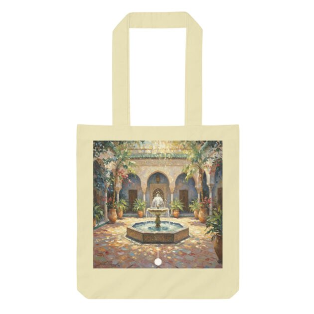 Moroccan Riada Courtyard Tote Bag
