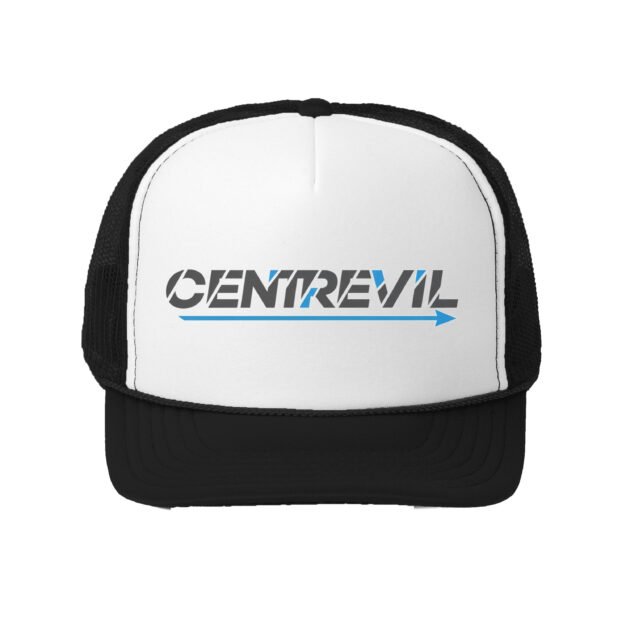 Casquette Trucker CETREVIL – Noir & Blanc