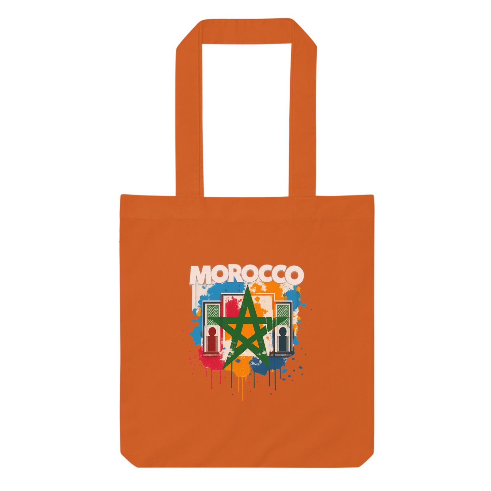 Tote Bag Morocco Pride – Canvas Naturel – Image 3