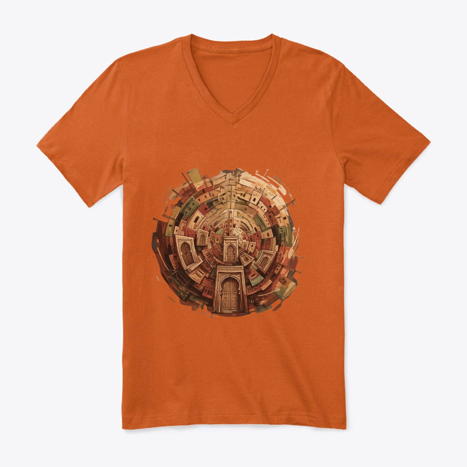 Women's V-Neck T-Shirt – Image 6