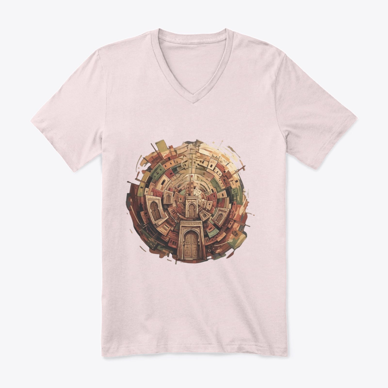 Women's V-Neck T-Shirt – Image 4