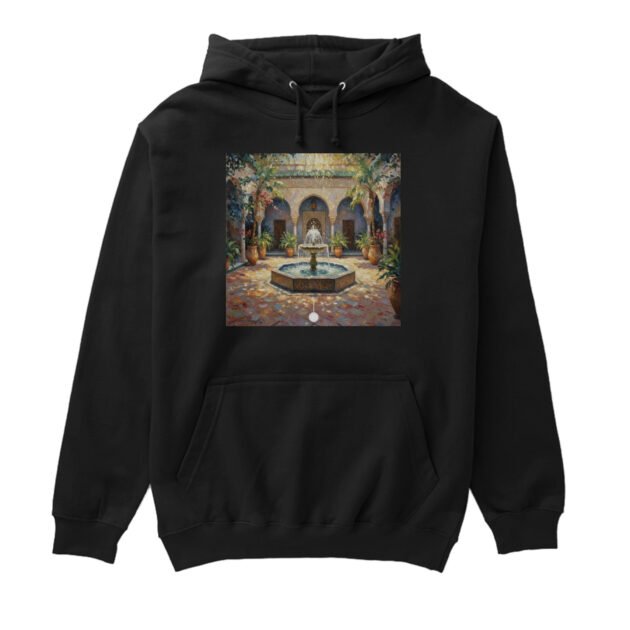 Starry Night Over Fès Decorative  Unisex Hoodie