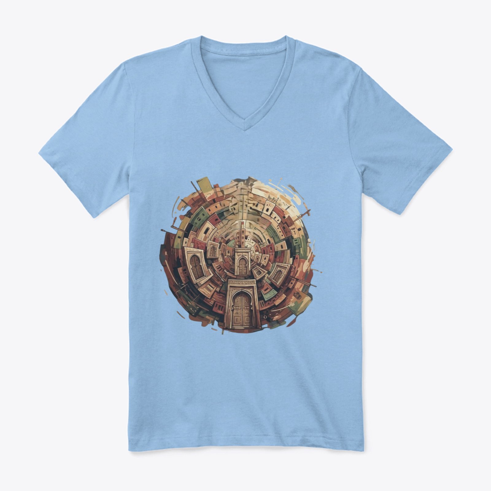 Women's V-Neck T-Shirt – Image 3