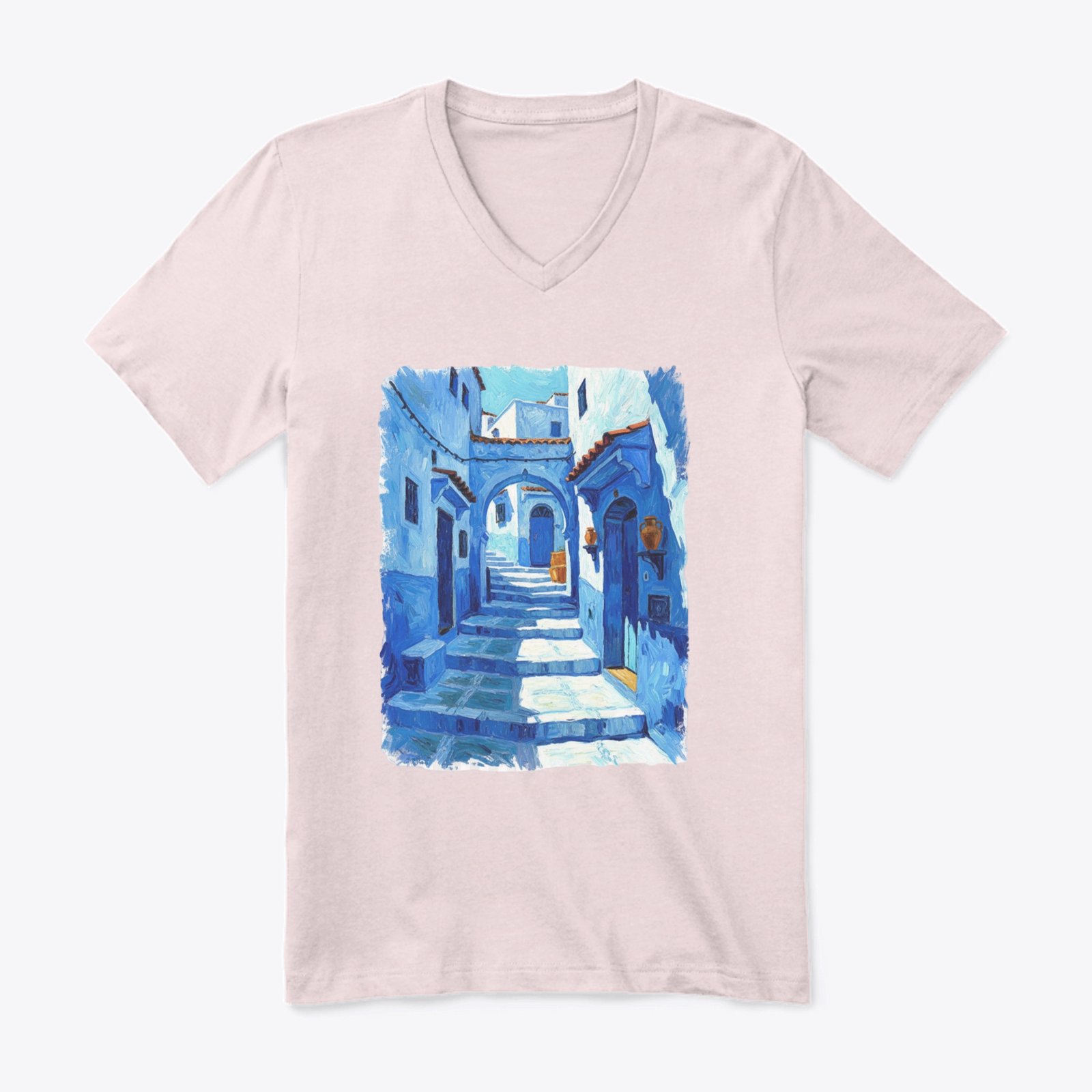 Women's V-Neck T-Shirt – Image 4